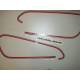 Jeu d'emblemes autocollants réservoir a essence origine YAMAHA XT 500 1988/1989