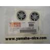 Embleme autocollant diapason couvercle supérieur guidon origine YAMAHA XMAX 125/250 2010 à 2012 et XTZ 660 2008 à 2012