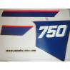 Jeu d'emblemes autocollants / stickers origine YAMAHA XT 750Z TENERE 