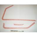 Jeu d'emblemes autocollants couvercle latérale droit origine YAMAHA TT 250 1989/1990 et TT 350 1989/1990
