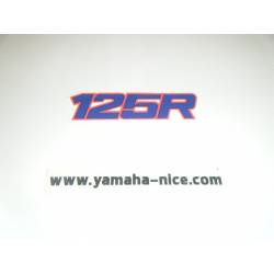 Embleme autocollant de carénage gauche origine YAMAHA DT 125R 1989