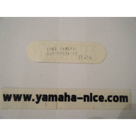 Embleme autocollant de garde boue avant origine YAMAHA BW'S 50 1996 à 1998 et 2003 à 2005
