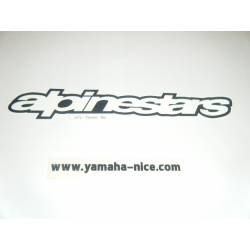 Embleme autocollant corps inférieur avant gauche origine YAMAHA TZR 50 2001