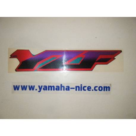 Embleme autocollant couvercle inférieur origine YAMAHA YZF 750 1995