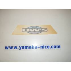Embleme autocollant couvercle latérale origine YAMAHA BW'S 50 1998