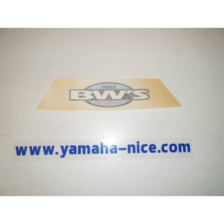 Embleme autocollant couvercle latérale origine YAMAHA BW'S 50 1998