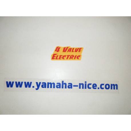 Embleme autocollant réservoir a carburant coté droit origine YAMAHA XT 600 1996