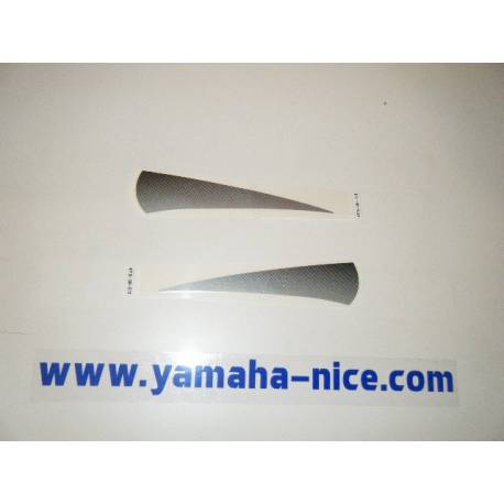 Jeu d'emblemes autocollants réservoir a essence origine YAMAHA TDM 850 1997/1998