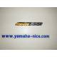 Embleme autocollant cache latérale arrière coté gauche origine YAMAHA TDM 850 2000/2001