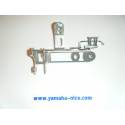 Support repose pied avant droit origine YAMAHA TMAX 500 2008 à 2011