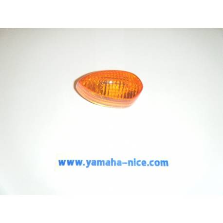 Cabochon clignotant optique avant gauche origine YAMAHA FZ 600 2004 à 2007 et FZ 1000 2008 à 2012
