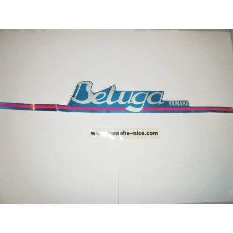 Embleme autocollant / sticker origine YAMAHA BELUGA 50 