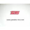 Embleme autocollant cache latérale origine YAMAHA YZ 125 1990