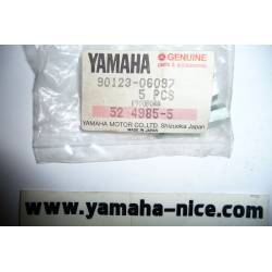 Boulon de couvercle cylindre origine YAMAHA RD 125 LC de 1986 / DT 125 LC 1986/1987 et DT 125 de 1986/1987