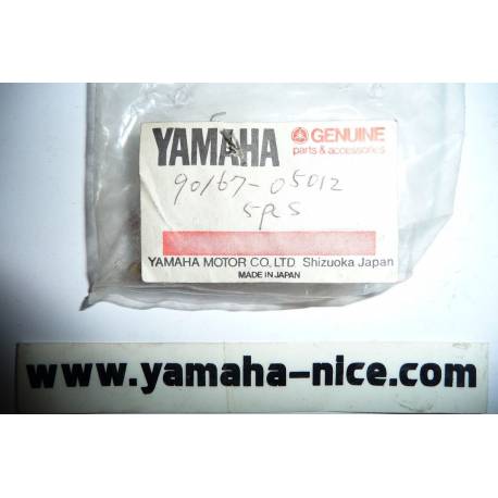 Vis de moulure de selle origine YAMAHA XV 500 VIRAGO de 1983