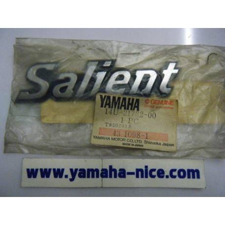 Embleme autocollant  YAMAHA  SALIENT 