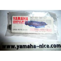 Vis de couvercle de pompe a huile origine YAMAHA PW 80 de 1986 et de 1991 à 2011