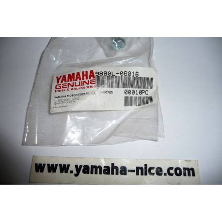 Vis de couvercle de carter de chaîne origine YAMAHA YBR 125 de 2005, 2006 et 2008