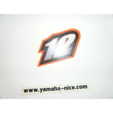 Emblème autocollant de cache avant YAMAHA CW 50 de 2004 à 205
