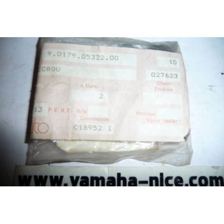 Écrou de cache latéral origine YAMAHA XV VIRAGO 750 de 1981 à 1983 et XV VIRAGO 920 de 1981 et 1982