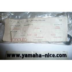 Rondelle de support de plaque d'immatriculation origine YAMAHA DT 50 de 1986, 1989 et 1992