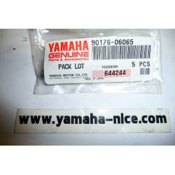 Ecrou borgne a niveau du porte paquet pour YAMAHA YW125 2010-2011 DT50 1988-1995  