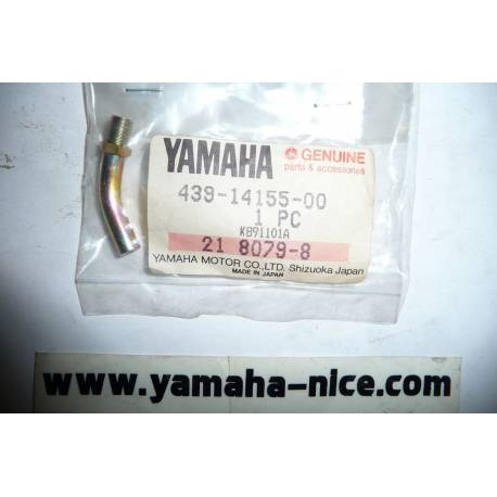 Guide câble de carburateur origine YAMAHA pour TZ 125 de 1981