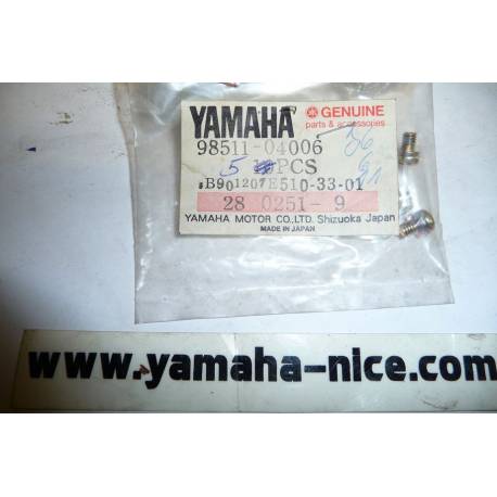 Vis derrière la cloche du generator pour YAMAHA YR200 1992-1996