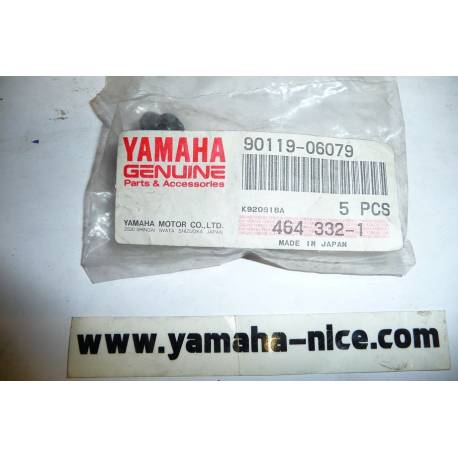 Boulon de pare boue origine YAMAHA pour FZR 1000 de 1991 à 1993 et FZR 600 de 1995 à 1997