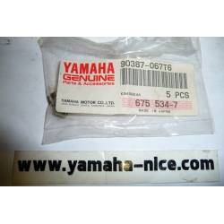 Bague de couvercle cylindre origine YAMAHA pour CX 50 de 1990 et BA 50 de 1994 à 1996