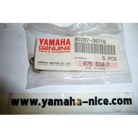 Bague de couvercle cylindre origine YAMAHA pour CX 50 de 1990 et BA 50 de 1994 à 1996