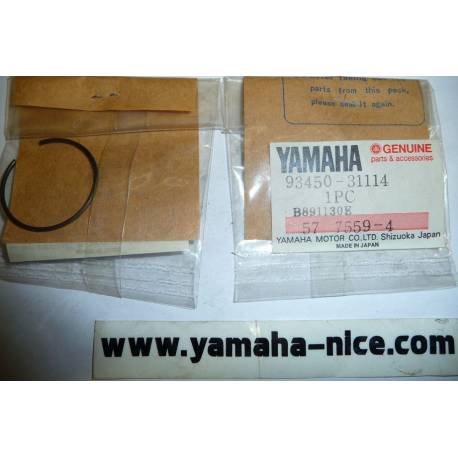 Jonc de fourche sous le plot du tube interne origine YAMAHA RD 125 de 1986 et TZR 125 de 1987 à 1992