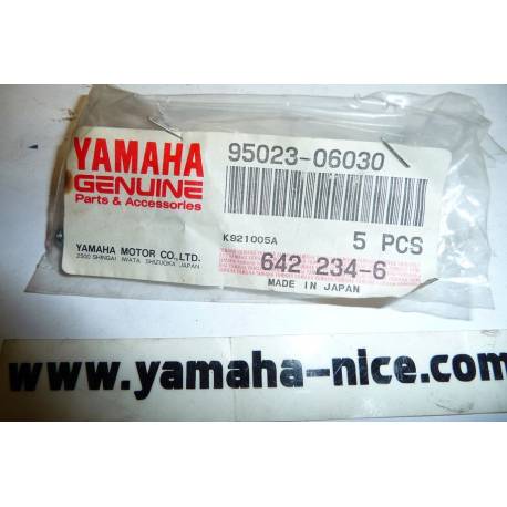 Vis raccord de pompe a eau origine YAMAHA pour FZR 1000 de 1990 à 1994