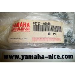 Vis tête plate réservoir à essence pur YAMAHA WR250 2008-2012 DT125 2002-2012 