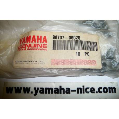 Vis tête plate réservoir à essence pur YAMAHA WR250 2008-2012 DT125 2002-2012 