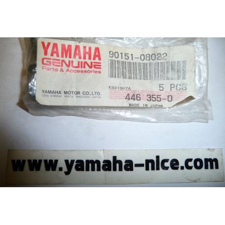 Vis tête noyée sur carter pour YAMAHA XV500 1983-1996 FZR1000 1987 