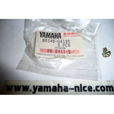 Vis de pompe a huile origine YAMAHA pour PW 50 de 1988 à 2011 et PW 80 de 1986