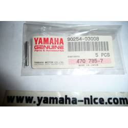 Rivet de culasse origine YAMAHA pour VMAX 1200 de 1988 à 2001 / XVZ 1200 de 1988