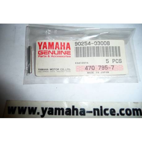Rivet de culasse origine YAMAHA pour VMAX 1200 de 1988 à 2001 / XVZ 1200 de 1988