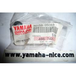 Vis de cache de garde boue arrière origine YAMAHA pour XT 660 X de 2004 à 2011