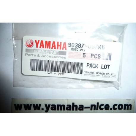 Collerette origine YAMAHA réf : 90387-067K6 pour TZR 50 de 1992 et de 1996 à 2011