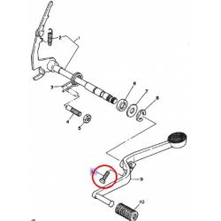 Vis de sélecteur pour YAMAHA YB100 1987 YZ250 1986 