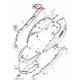 Vis cache latéral arrière pour YAMAHA CV50 2003 YL50 2004
