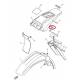 Vis tête ronde capot 1 pour YAMAHA MANY MODELS
