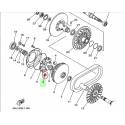 Potence origine YAMAHA pour TMAX 500 de 2001 à 2003