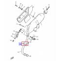 Support fixe d'échappement origine YAMAHA pour MAJESTY 125 de 2002 à 2006 