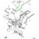 Support plastique de boite a air origine YAMAHA pour SR 125 de 1989 à 2000
