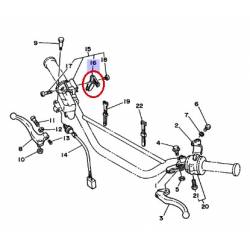 Couvercle de commutateur pour YAMAHA DT200 1995-1996 TDR250 1990