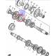 Pignon de transmission pour YAMAHA XT600 1988-2002 XT500 1990-1994 