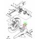 Rondelle de roue pour YAMAHA DT50 1986-1997 DT75 1987 DT80 1983 1988 